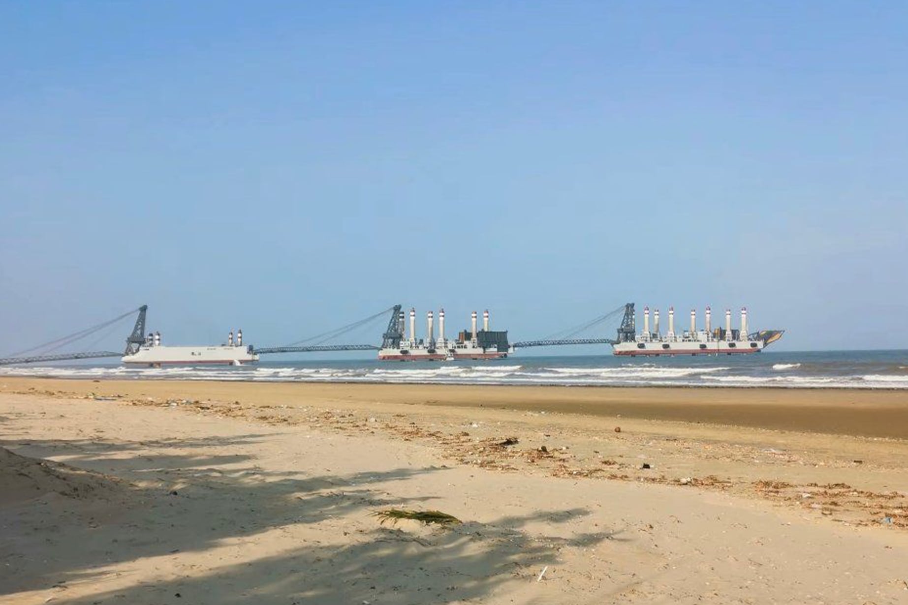 China holds landing exercise with ‘invasion barges’ in South China Sea